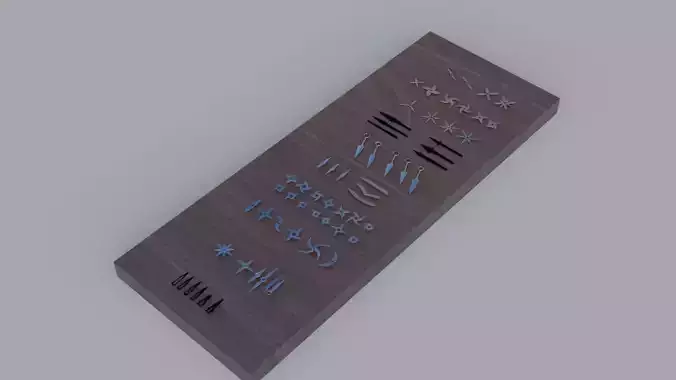 Dblades Throwables kit shurikens