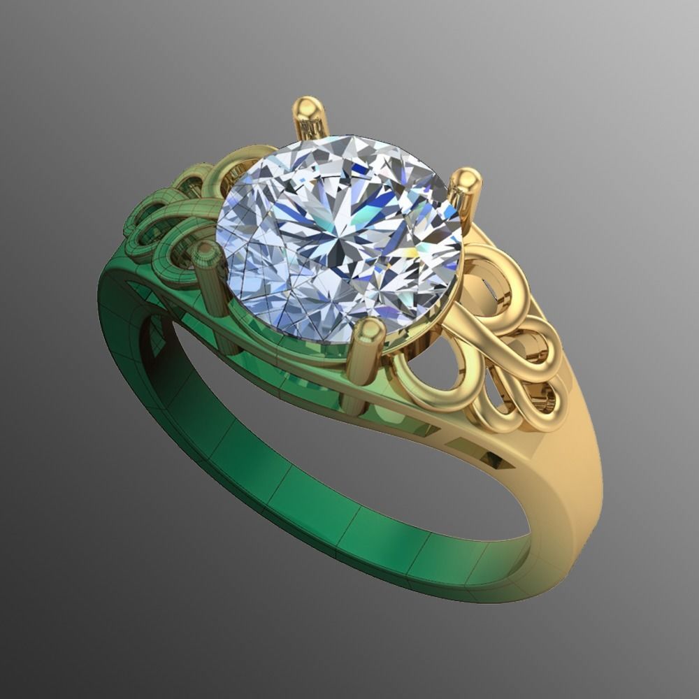 Ring shp3 3D print model_1