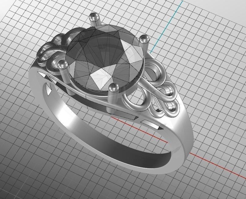 Ring shp3 3D print model_14