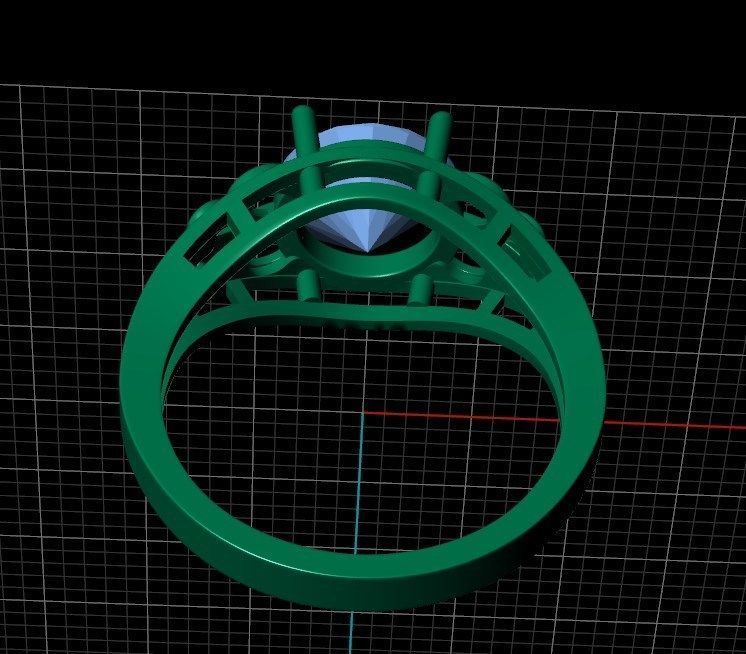 Ring shp3 3D print model_8