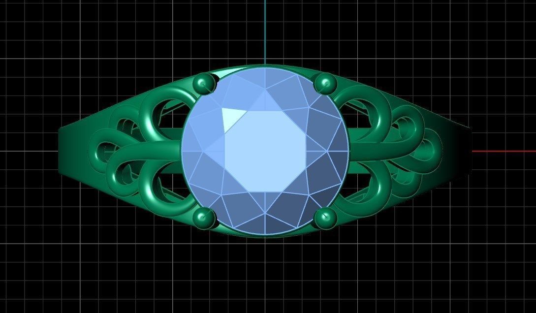 Ring shp3 3D print model_5