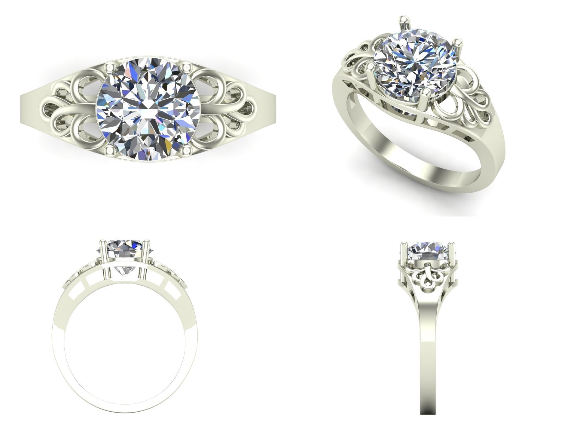 Ring shp3 3D print model_4