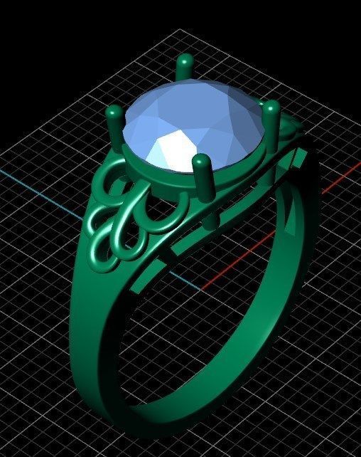 Ring shp3 3D print model_11