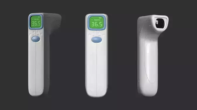 Digital Thermometer 3D model