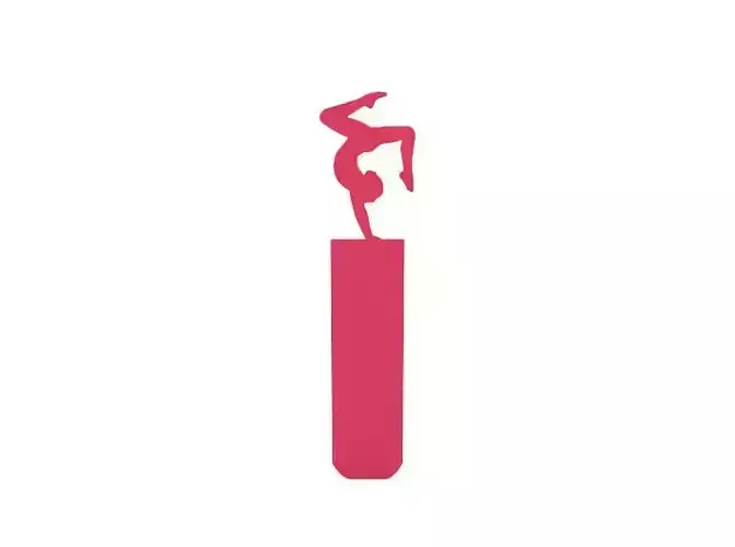 Bookmark gymnastics icon