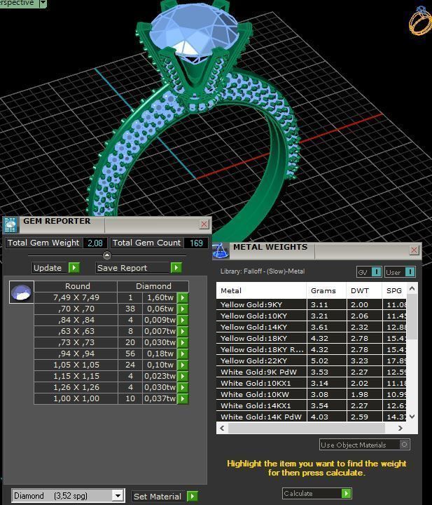 High Jewelry Tiffany Style Luxury Diamond Ring 3D print model_9