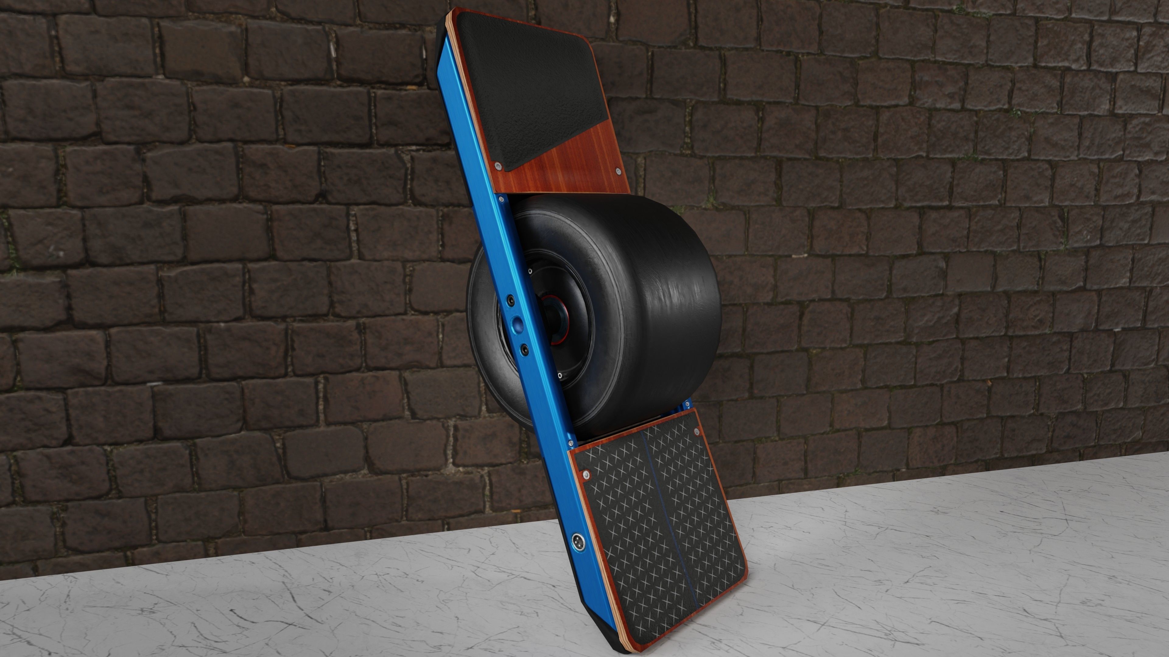 One Wheel XR Low-poly 3D model_2