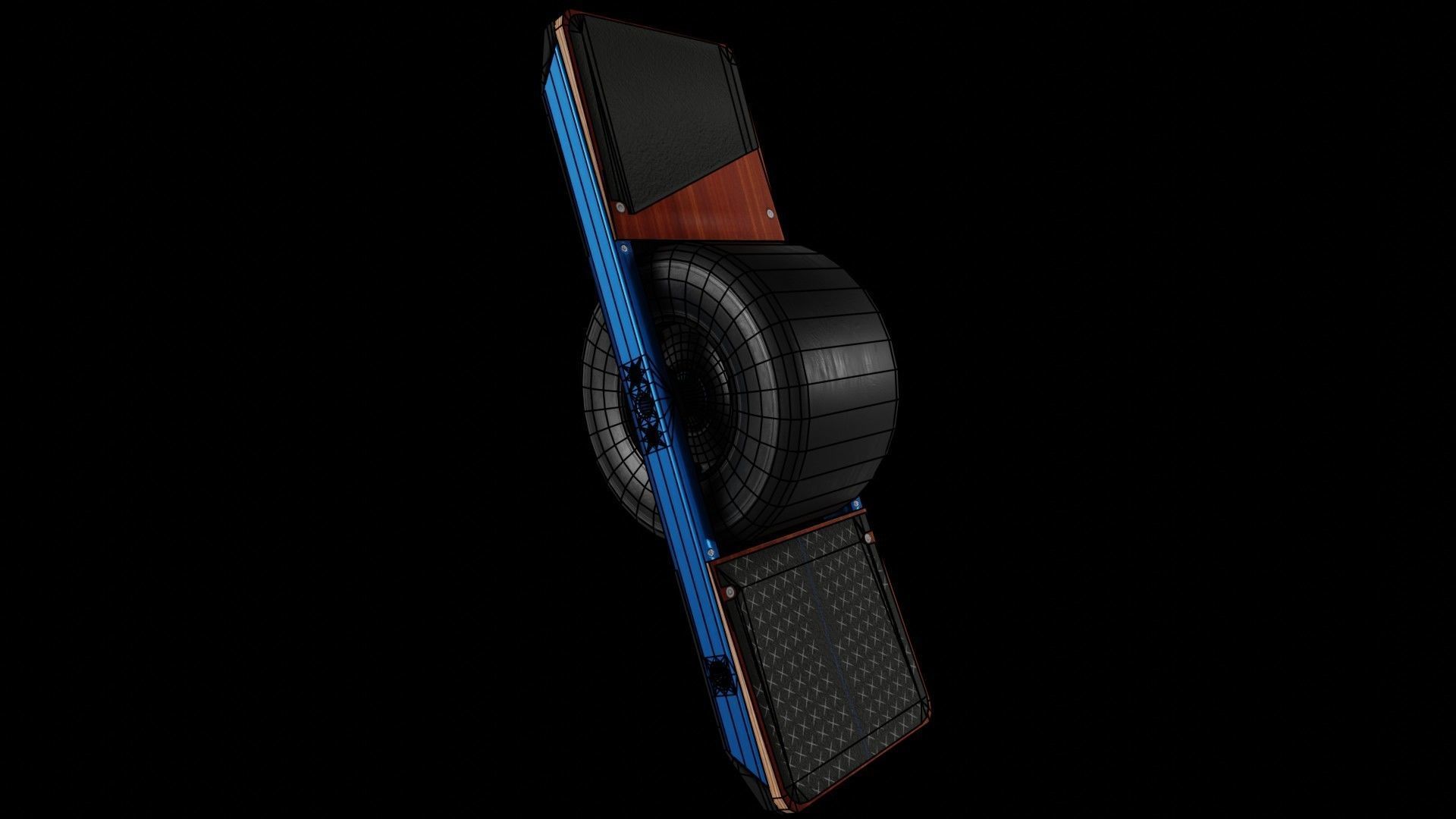 One Wheel XR Low-poly 3D model_7