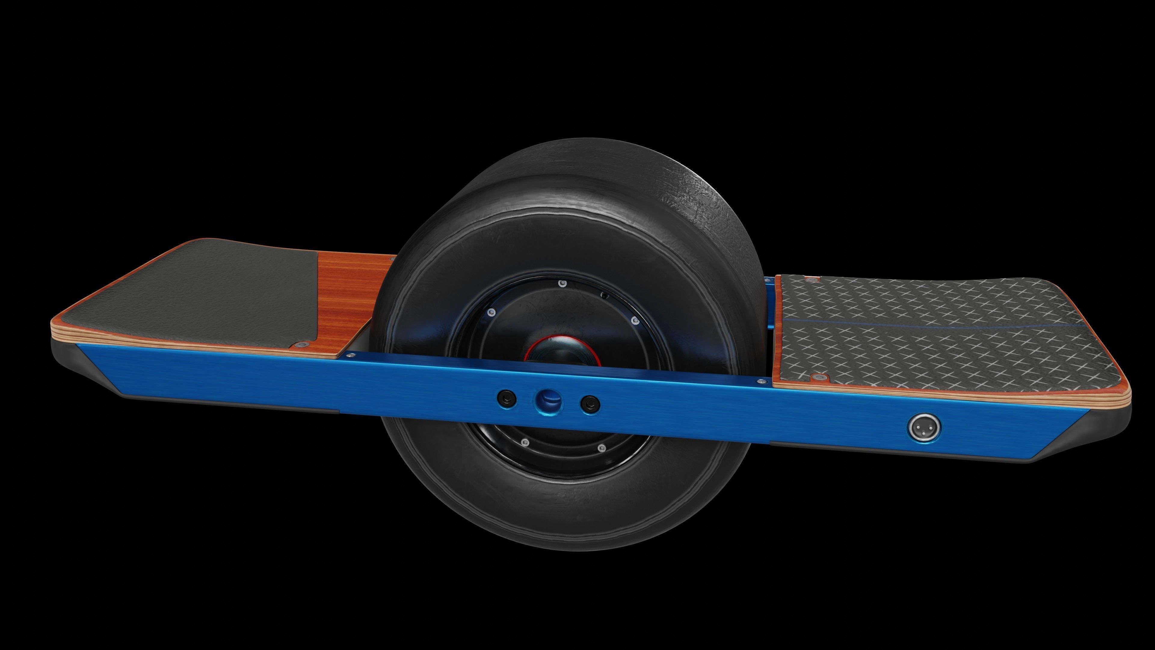 One Wheel XR Low-poly 3D model_4