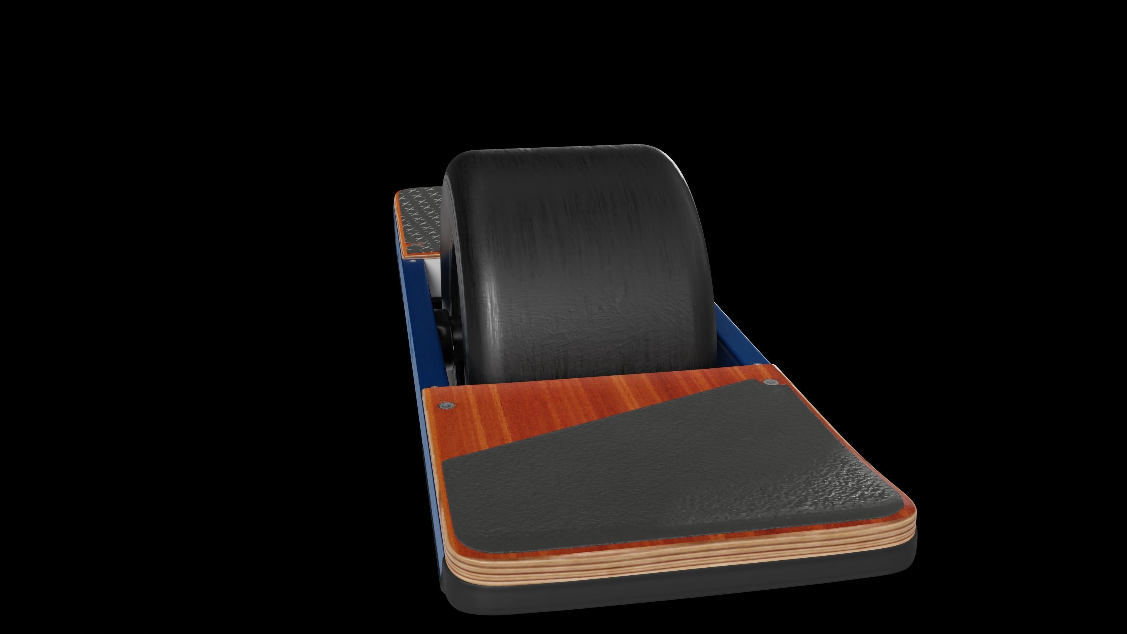 One Wheel XR Low-poly 3D model_10