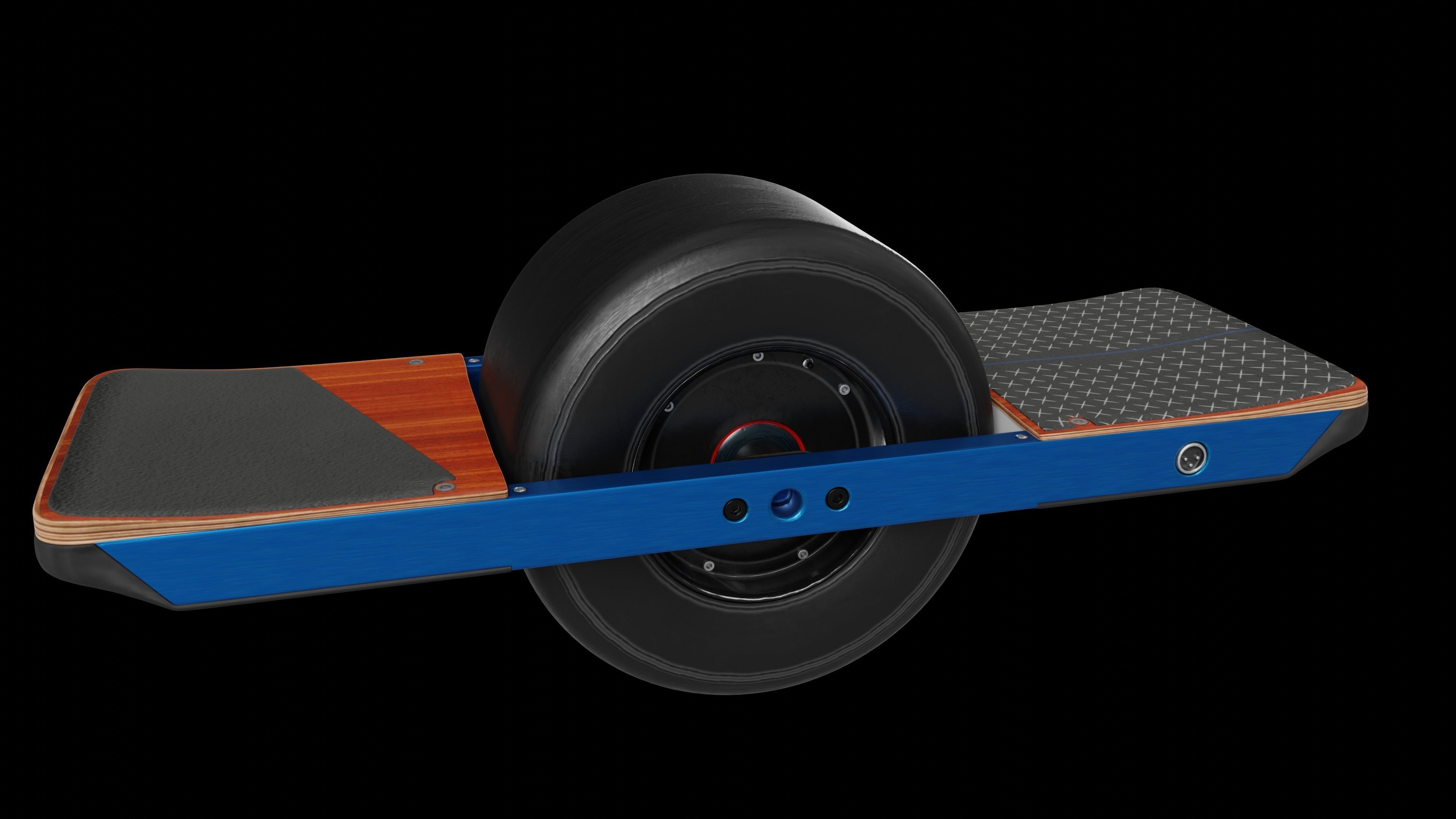 One Wheel XR Low-poly 3D model_12