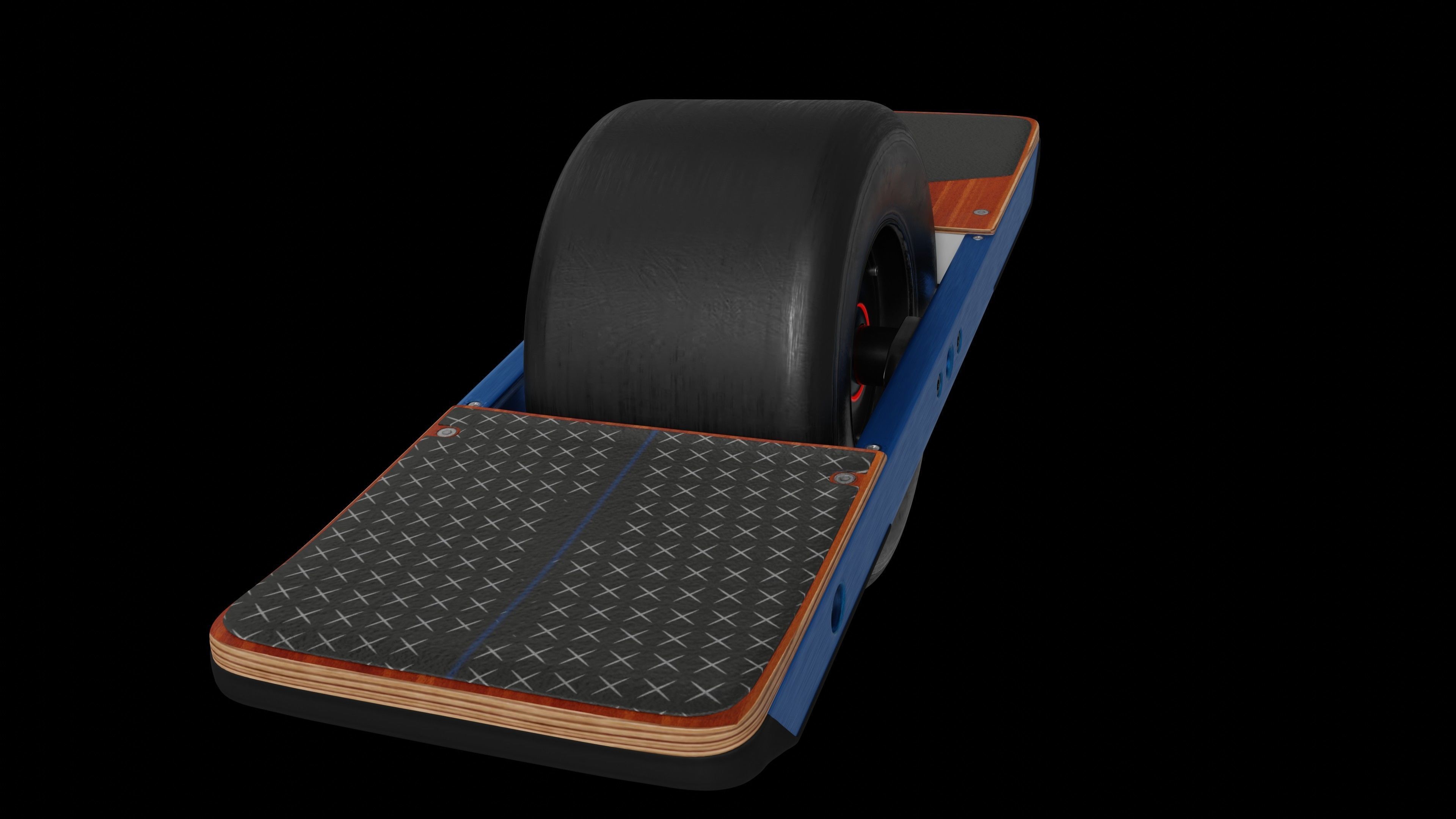 One Wheel XR Low-poly 3D model_16