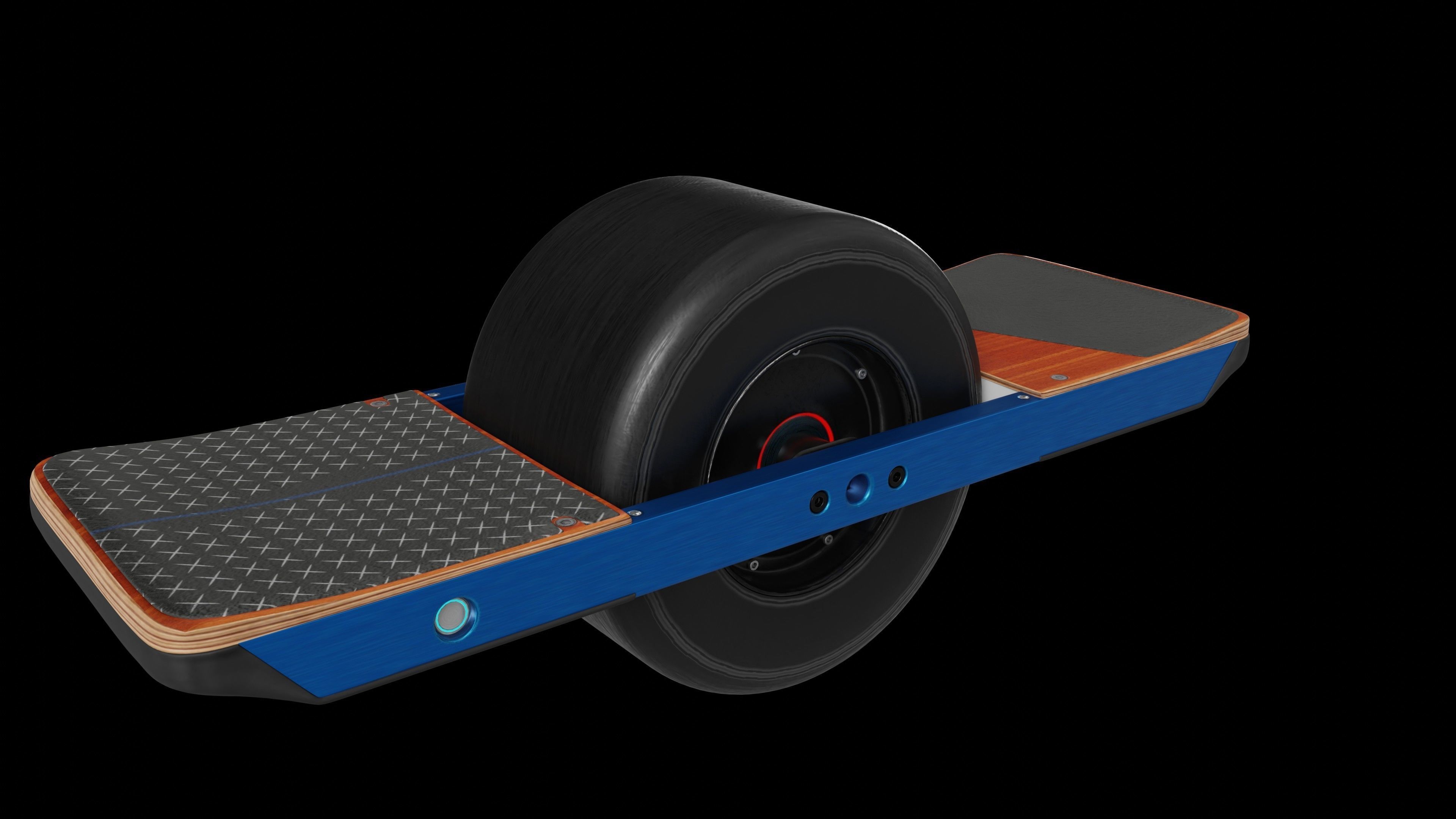 One Wheel XR Low-poly 3D model_8