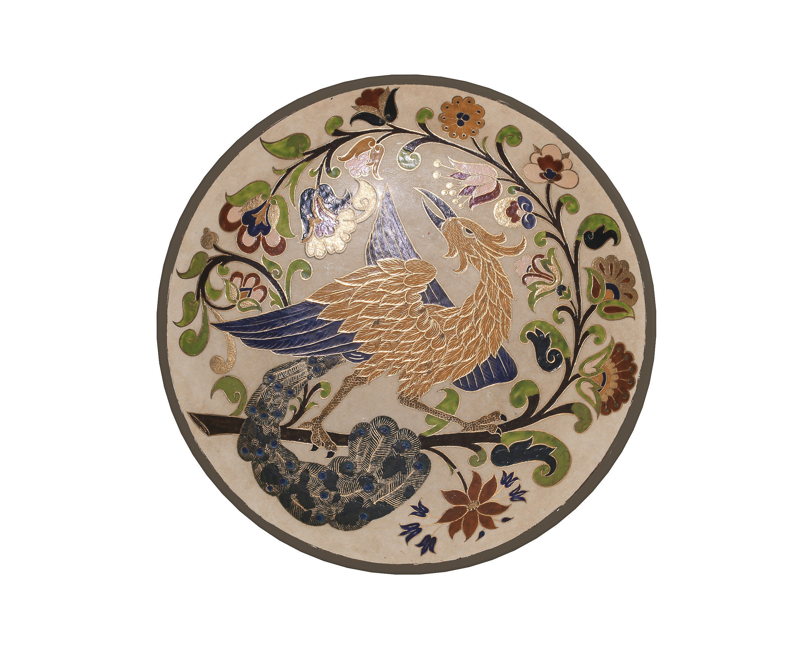 Traditional Plate Collection -Birds 3D model_8