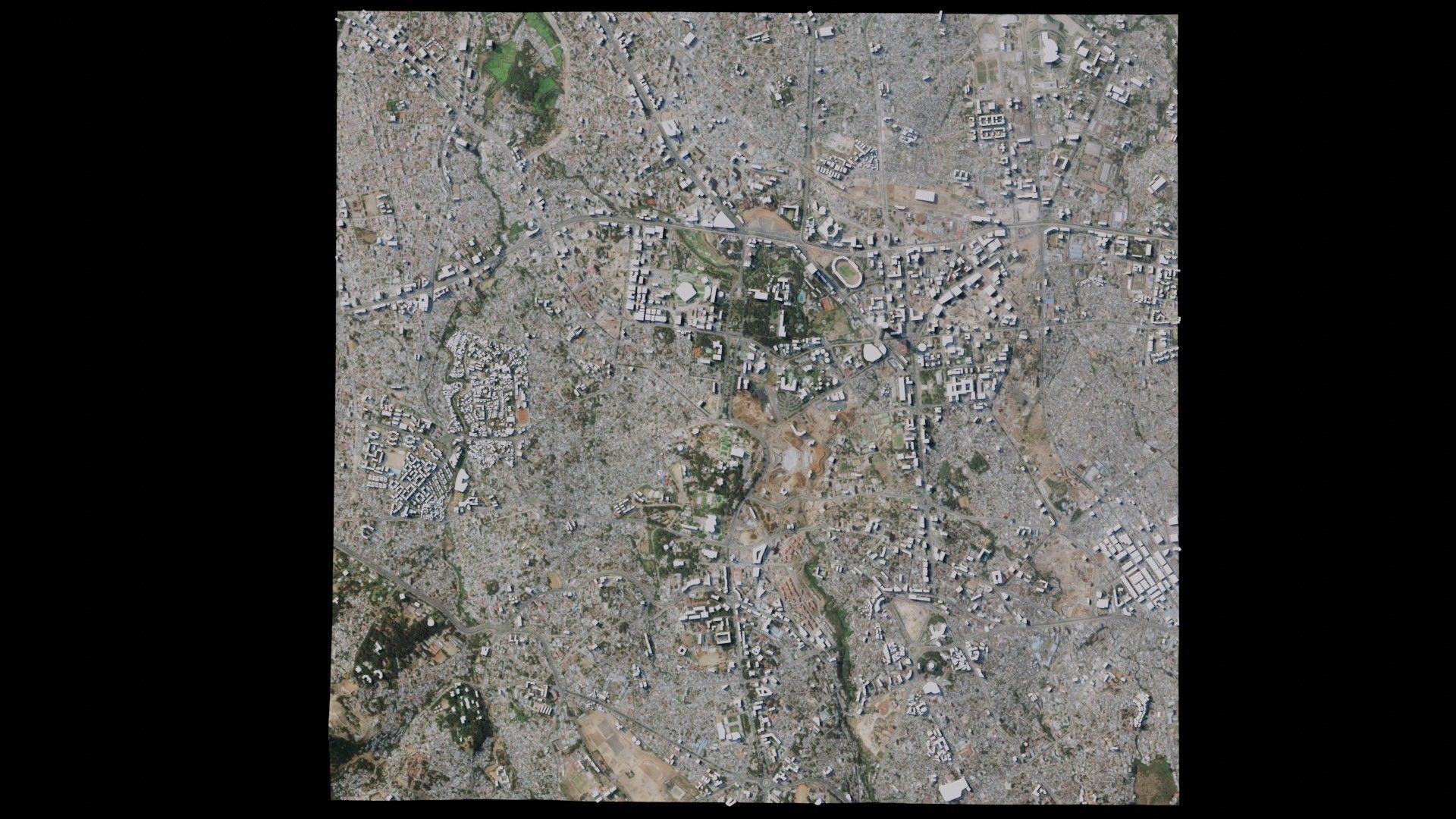 Addis Ababa - Ethiopia 3D model_2
