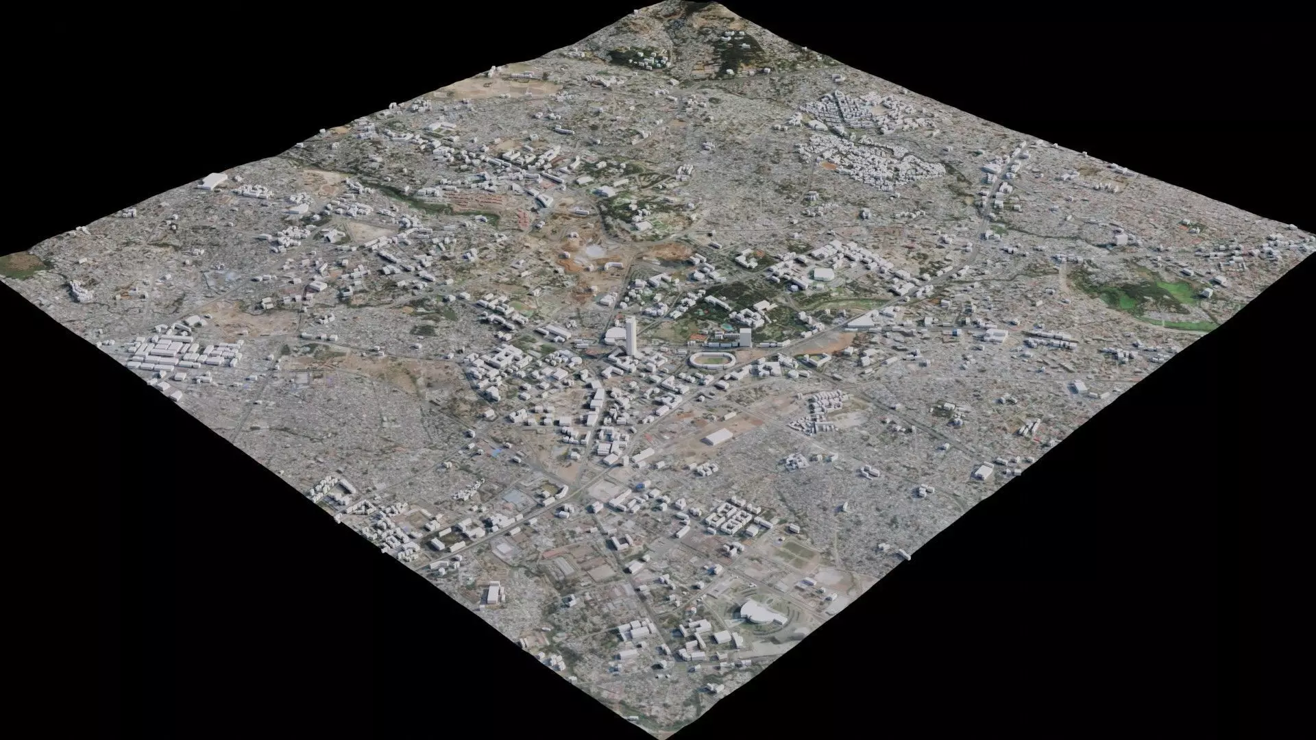 Addis Ababa - Ethiopia 3D model_0