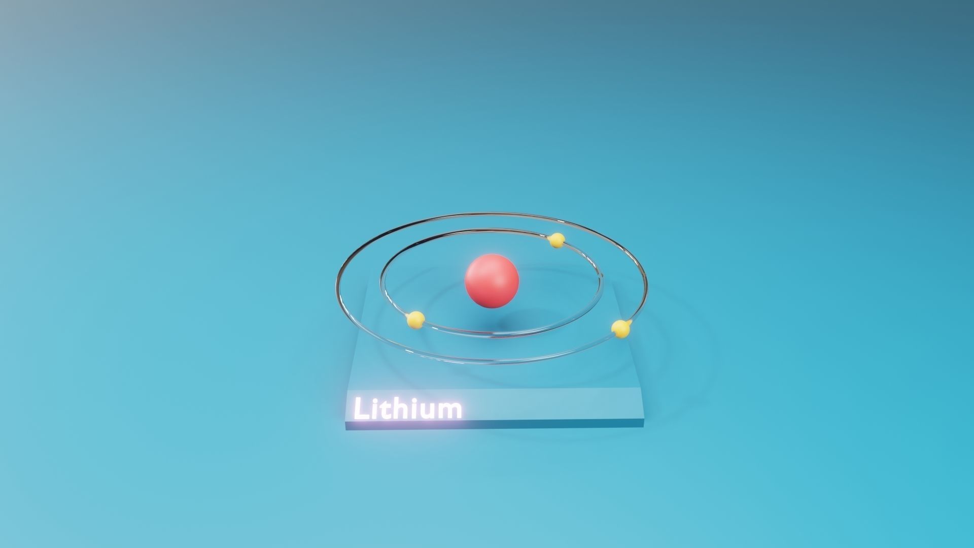 3D Lithium Element 3D model_9