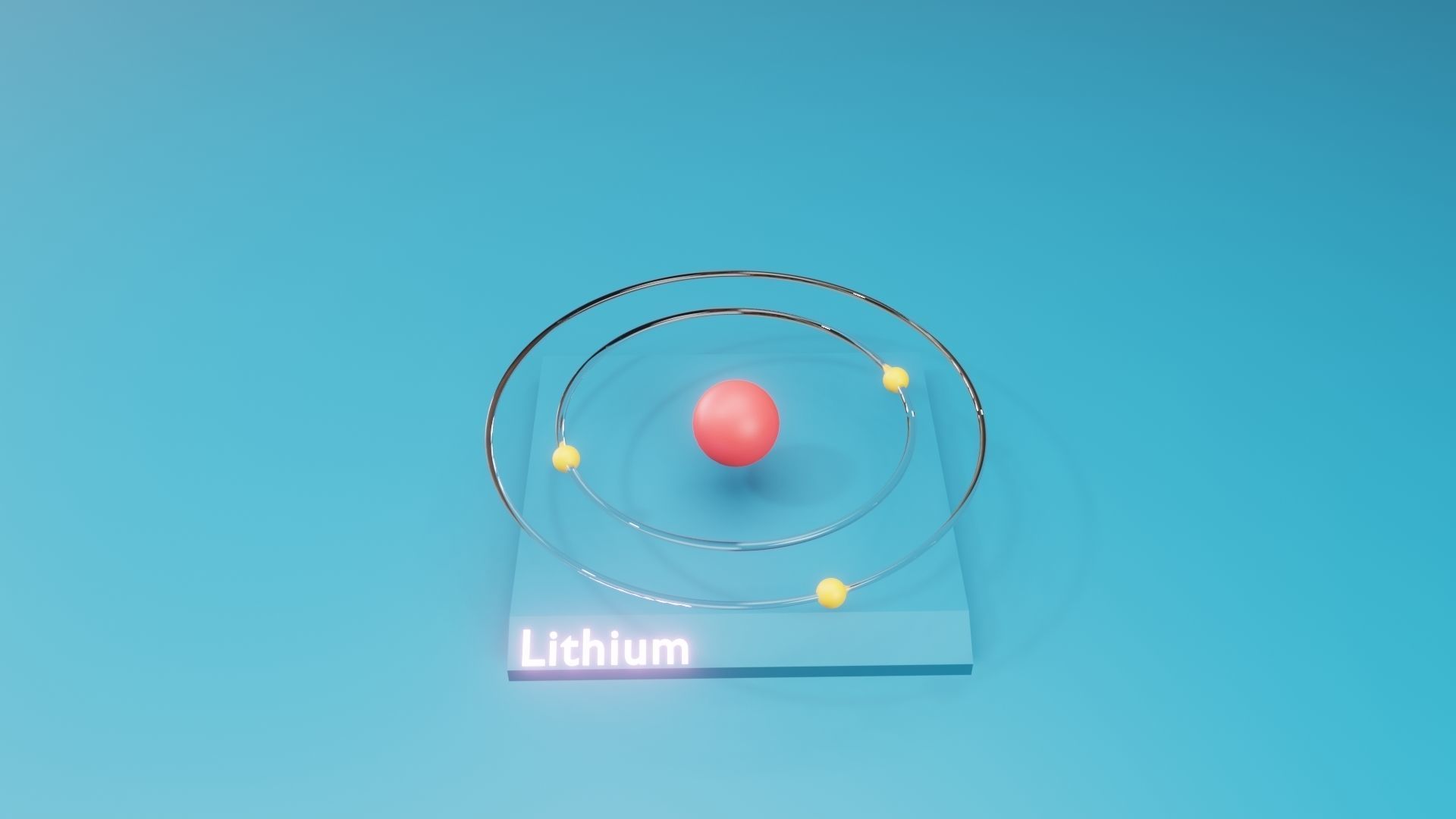 3D Lithium Element 3D model_7