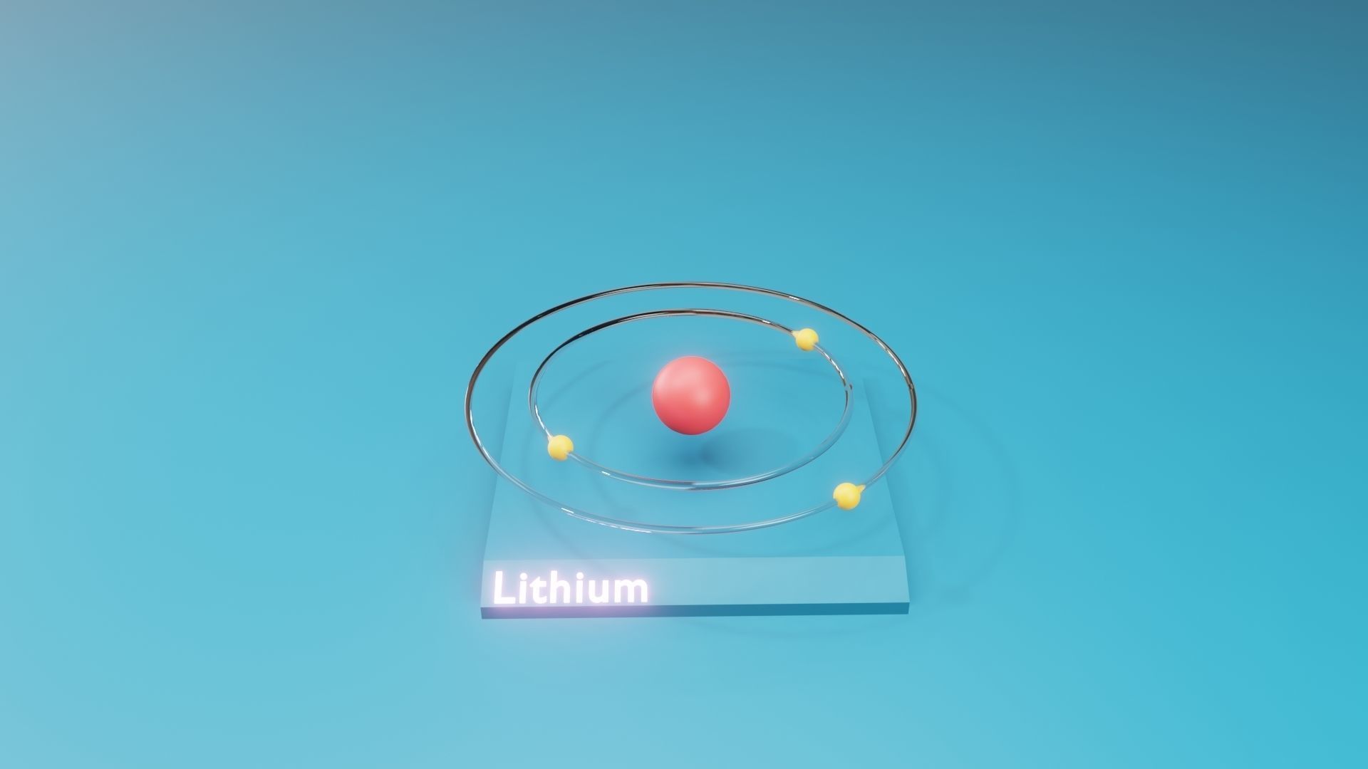3D Lithium Element 3D model_8