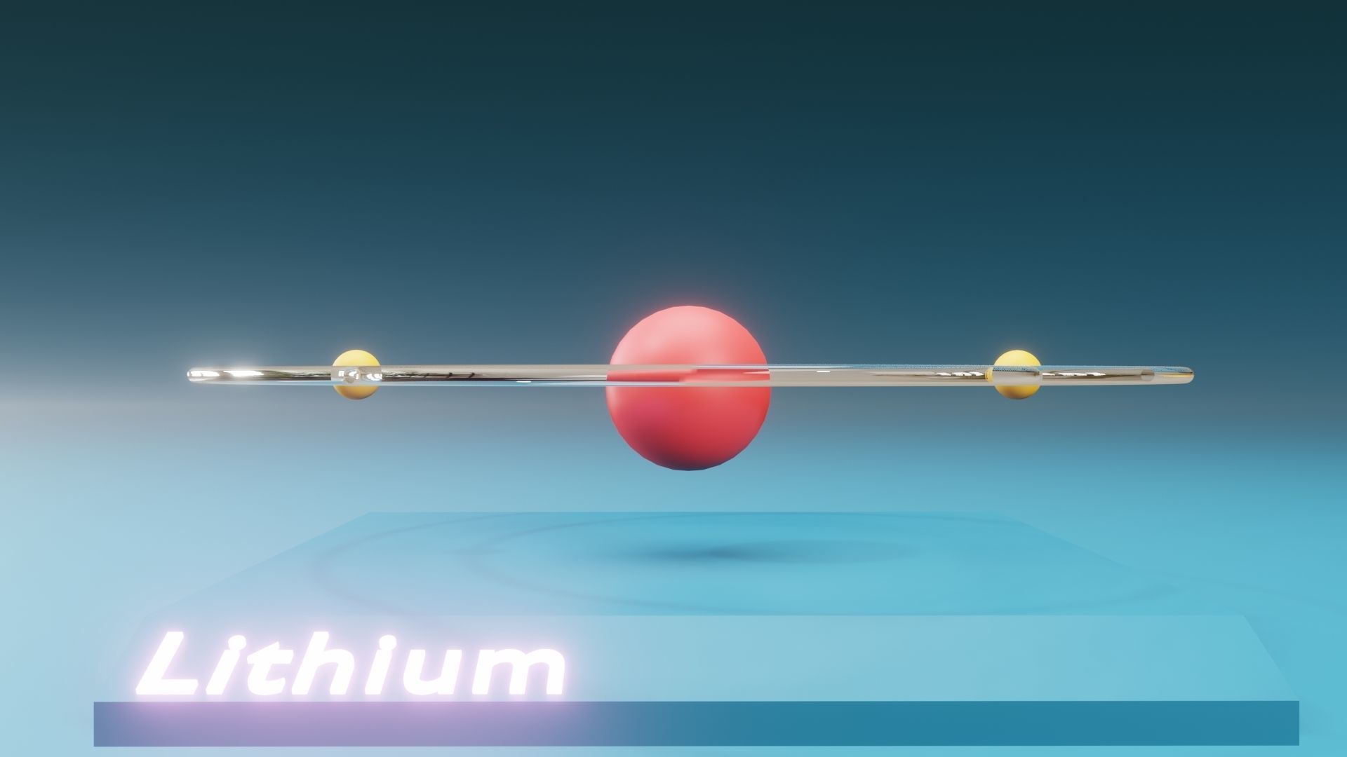 3D Lithium Element 3D model_6