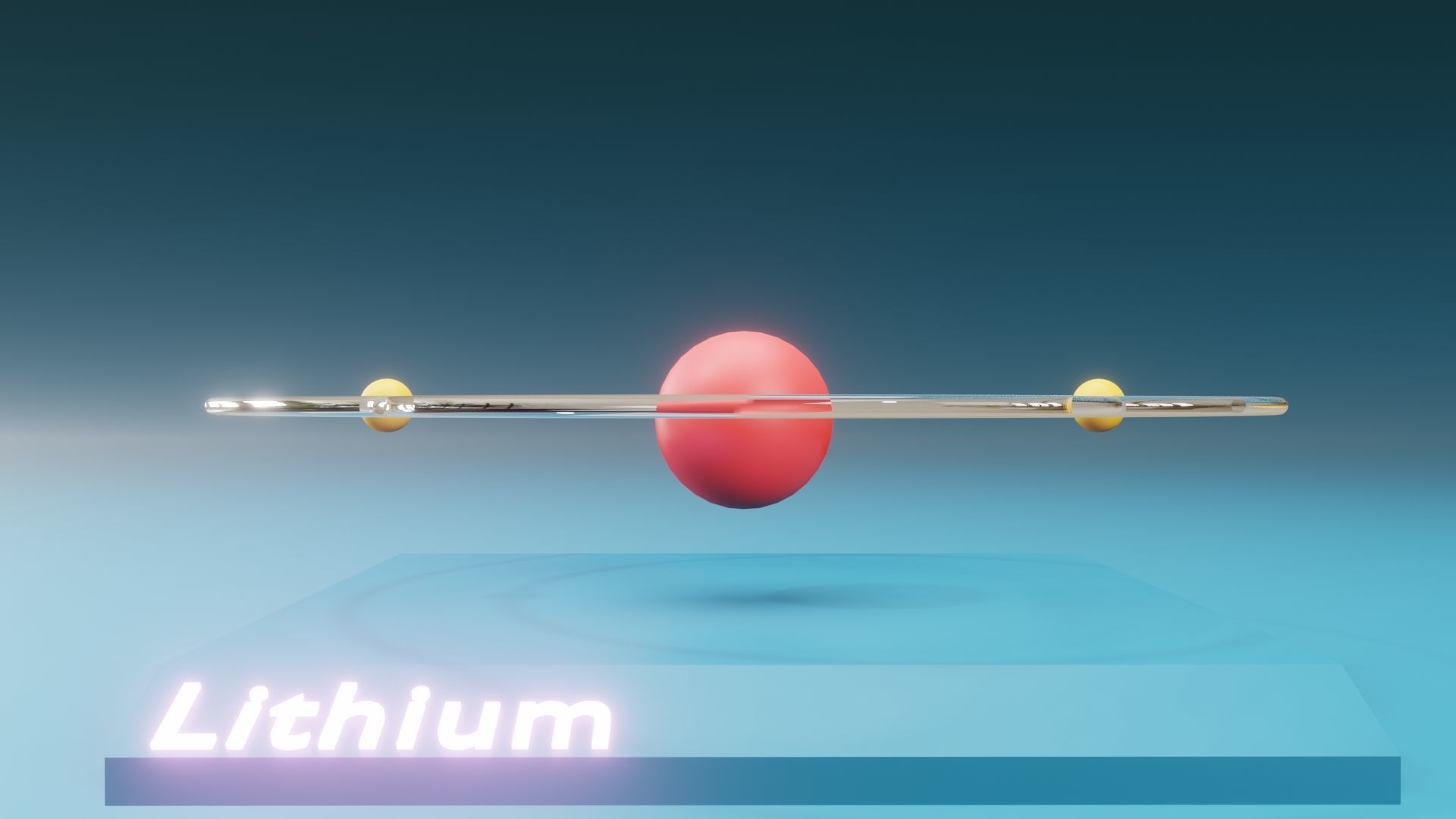 3D Lithium Element 3D model_5