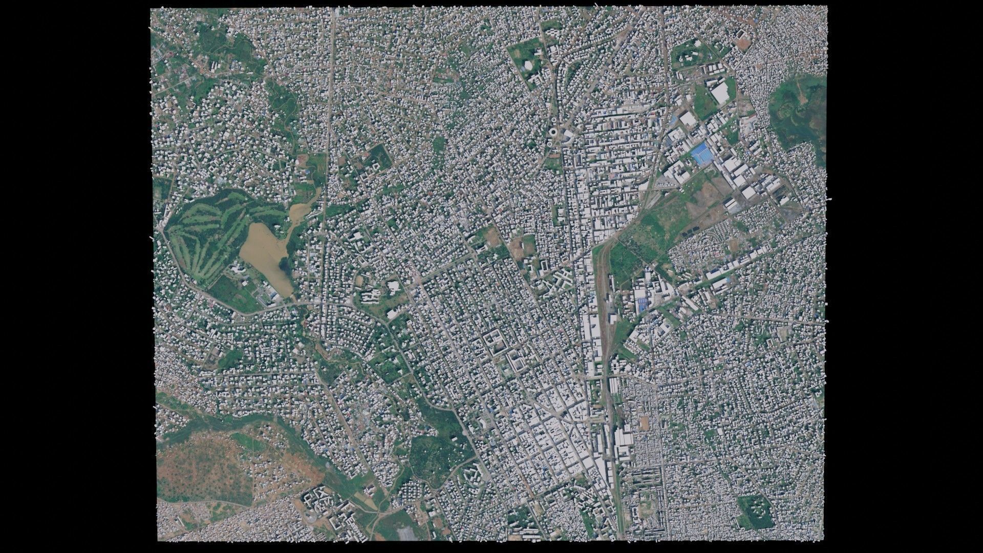 Lubumbashi - Democratic Republic of the Congo 3D model_2