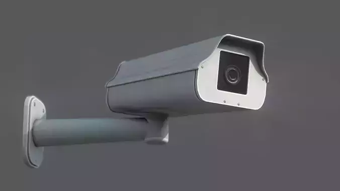  Security Cam Low-poly 3D model