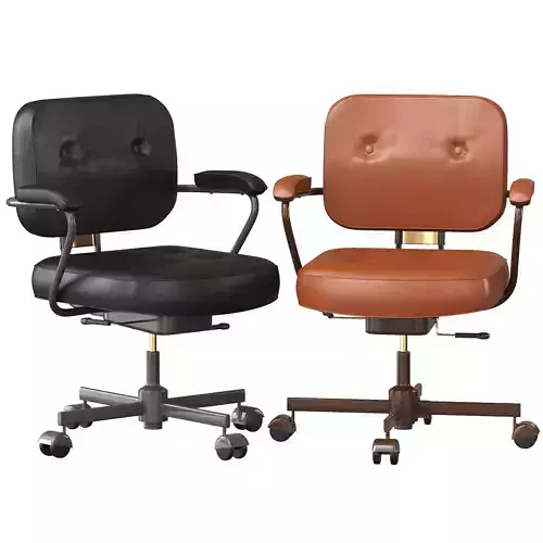 Office chair Grann golden brown