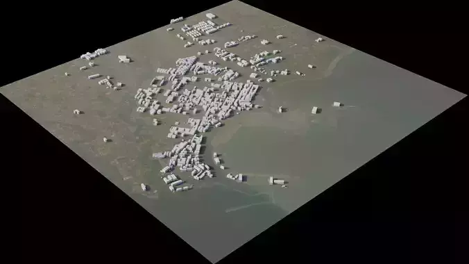 Malabo - Equatorial Guinea 3D model