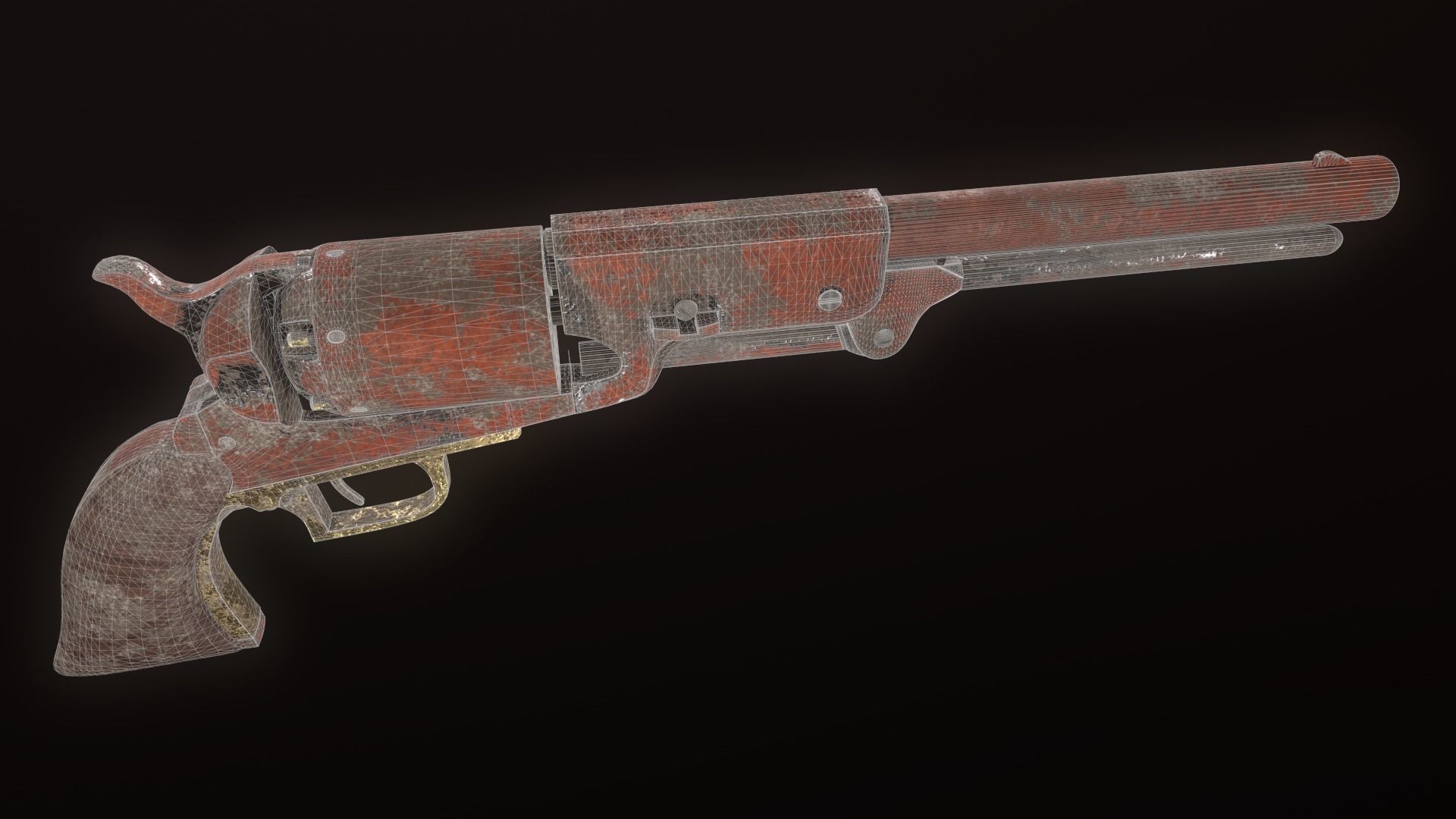 Colt walker 1847 3D model_10