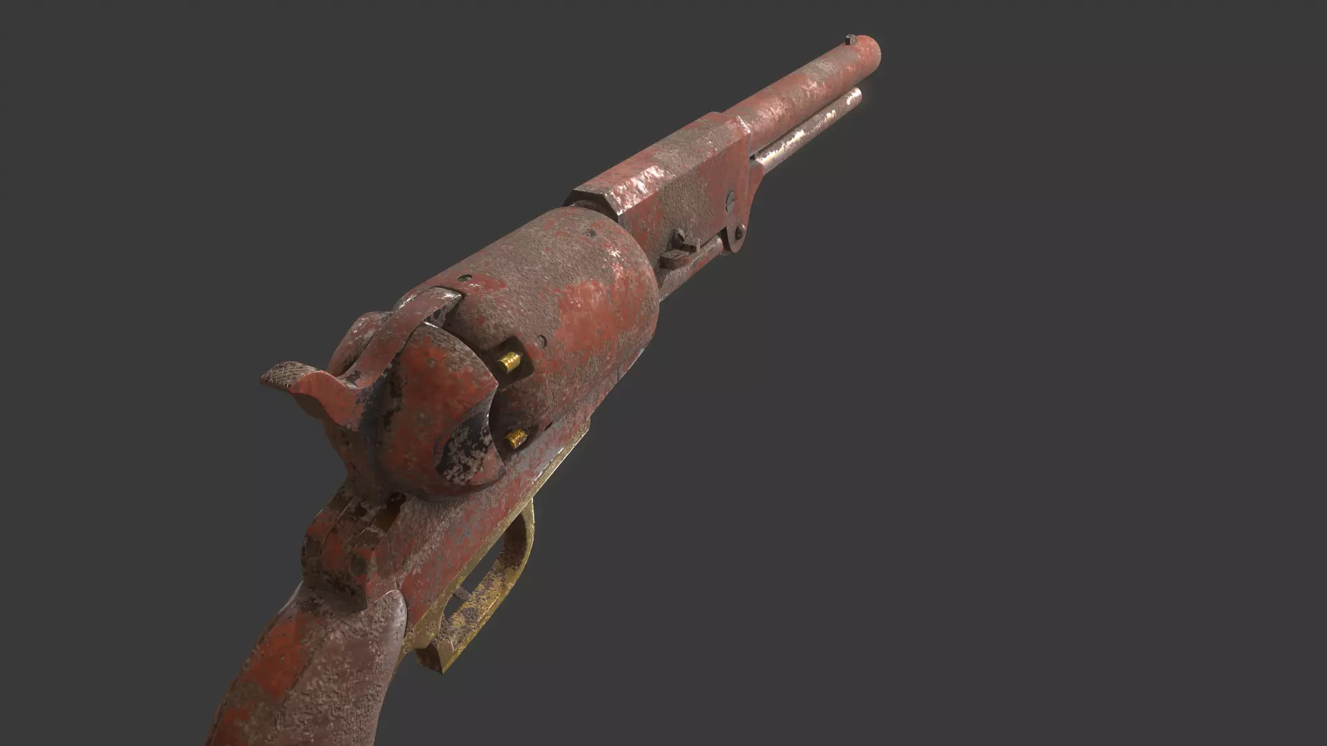 Colt walker 1847 3D model_0
