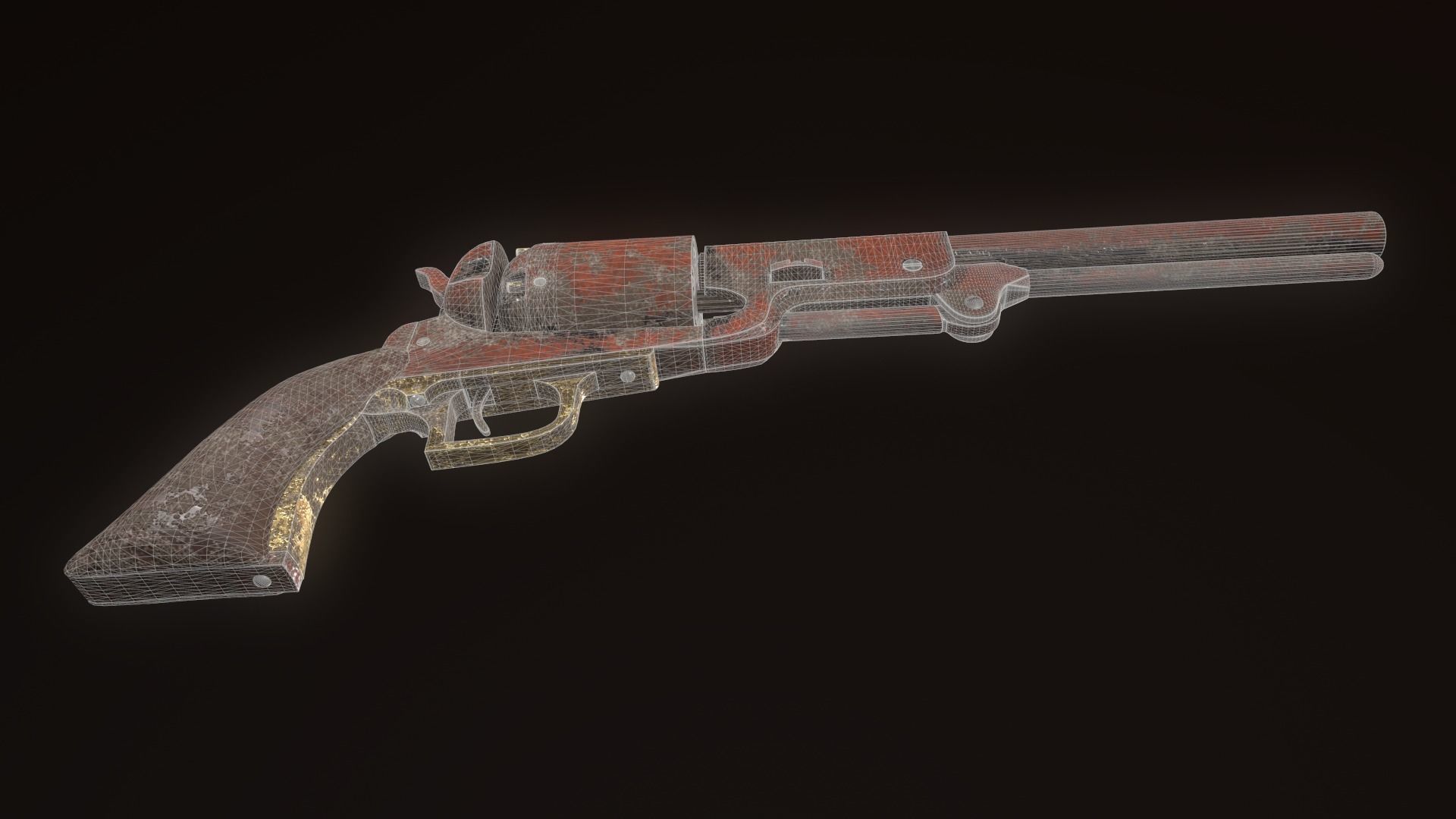 Colt walker 1847 3D model_14