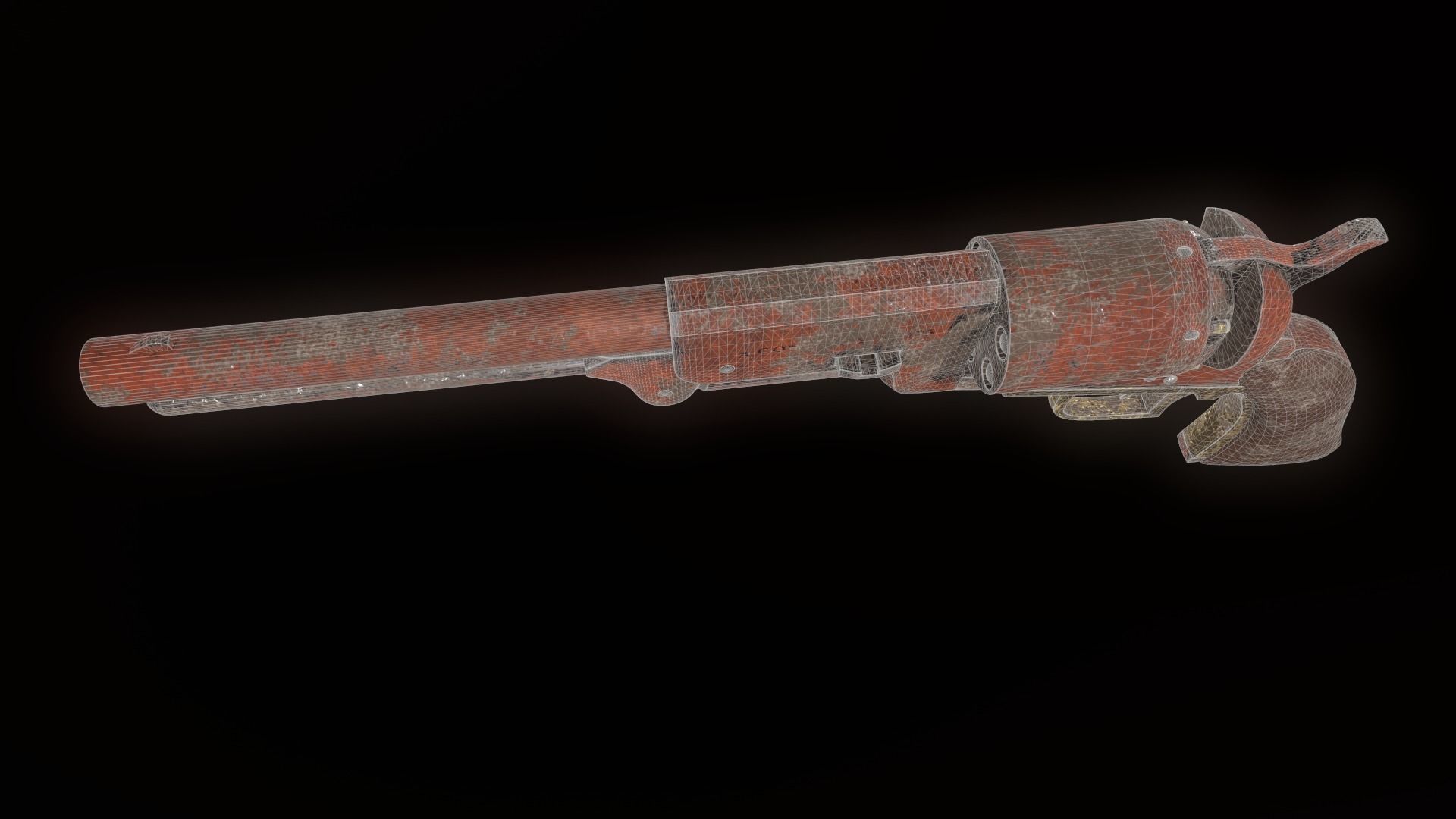 Colt walker 1847 3D model_12