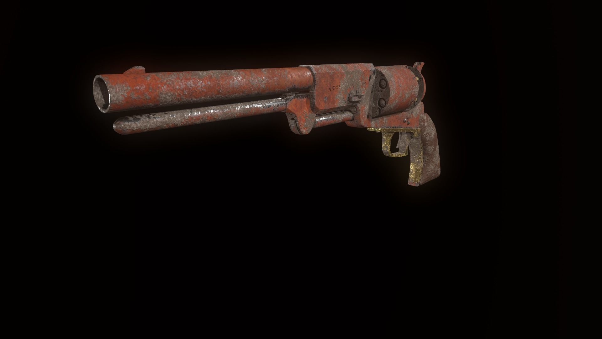 Colt walker 1847 3D model_4