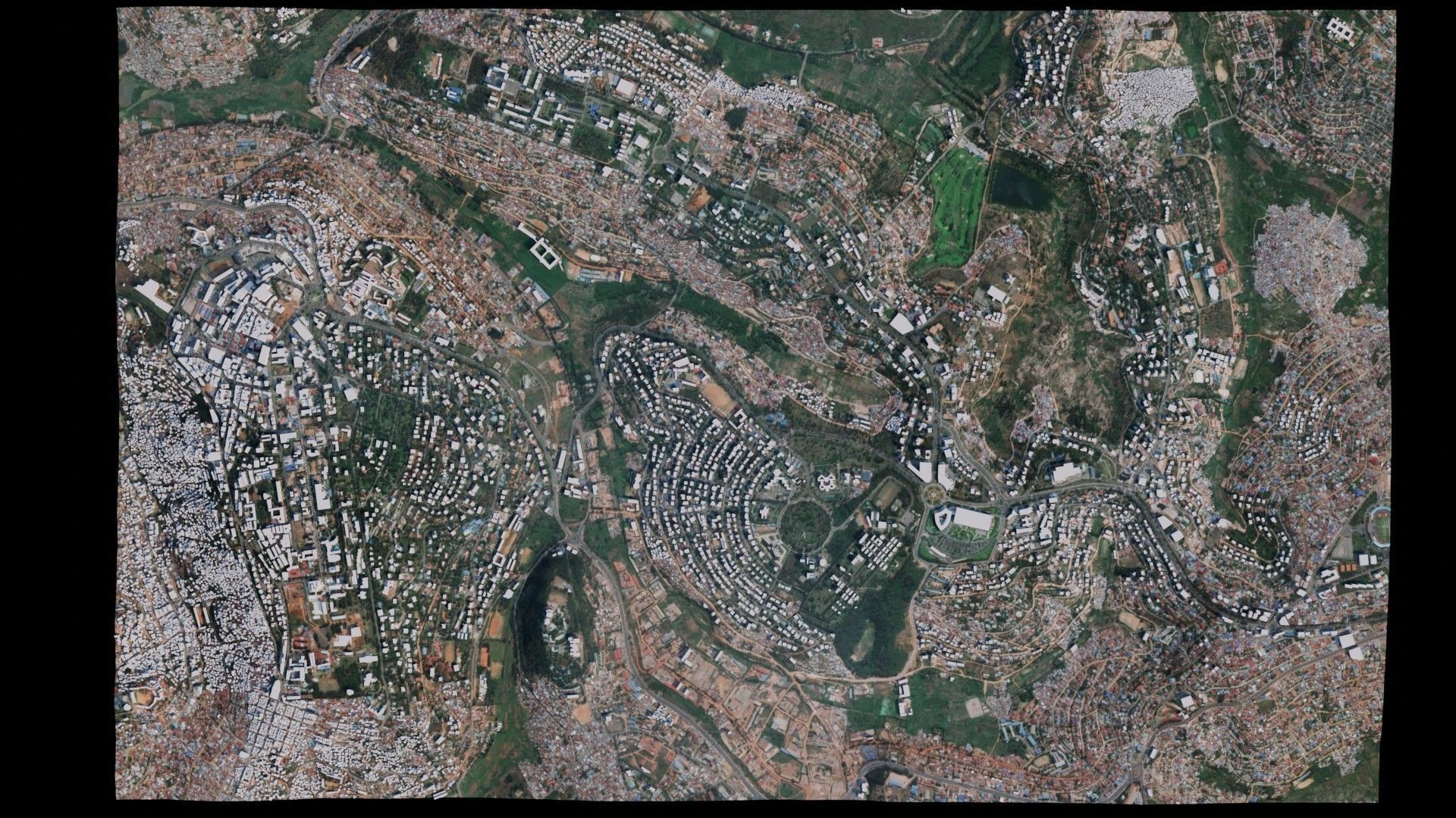 Kigali - Rwanda 3D model_2