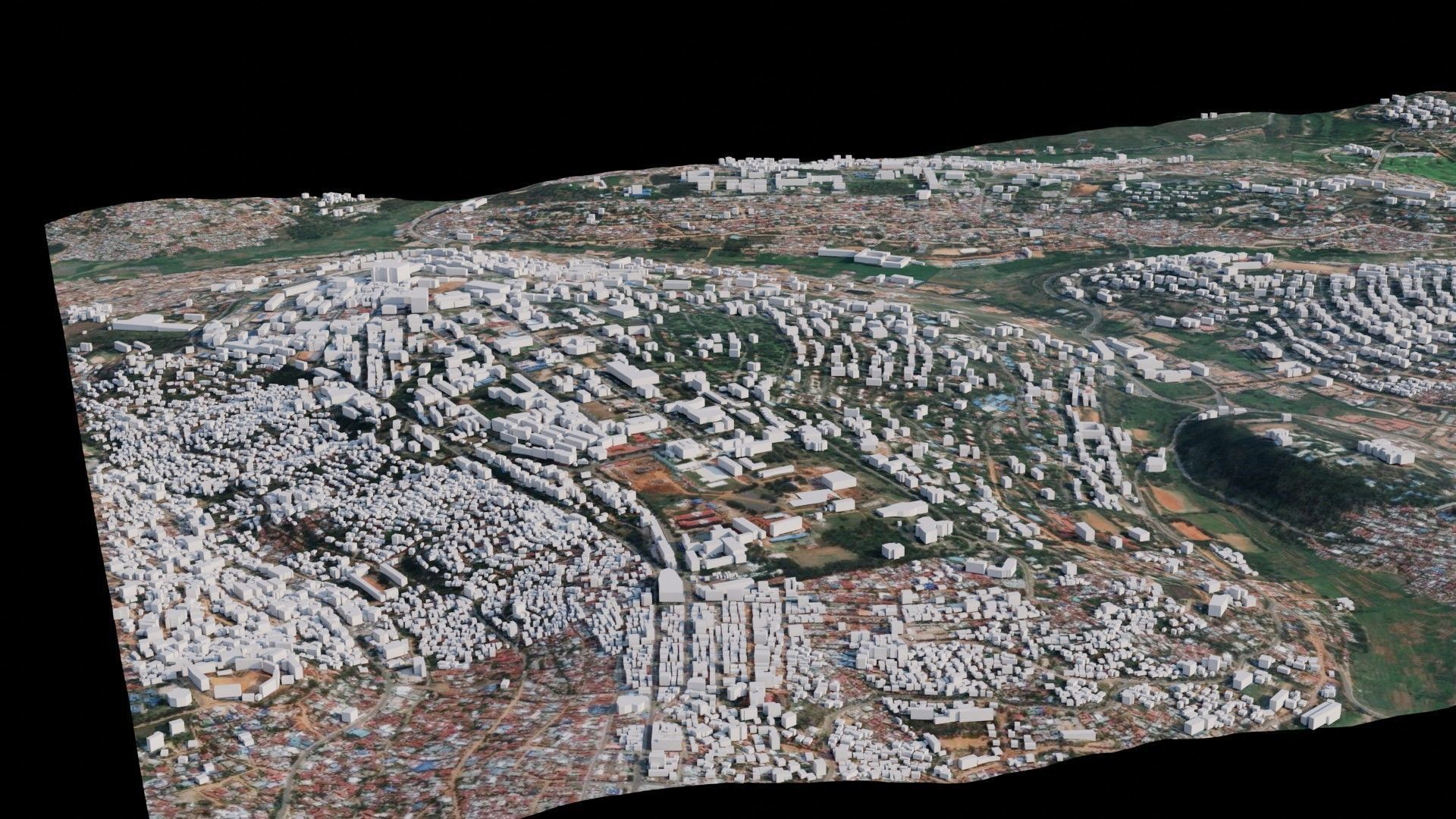 Kigali - Rwanda 3D model_1