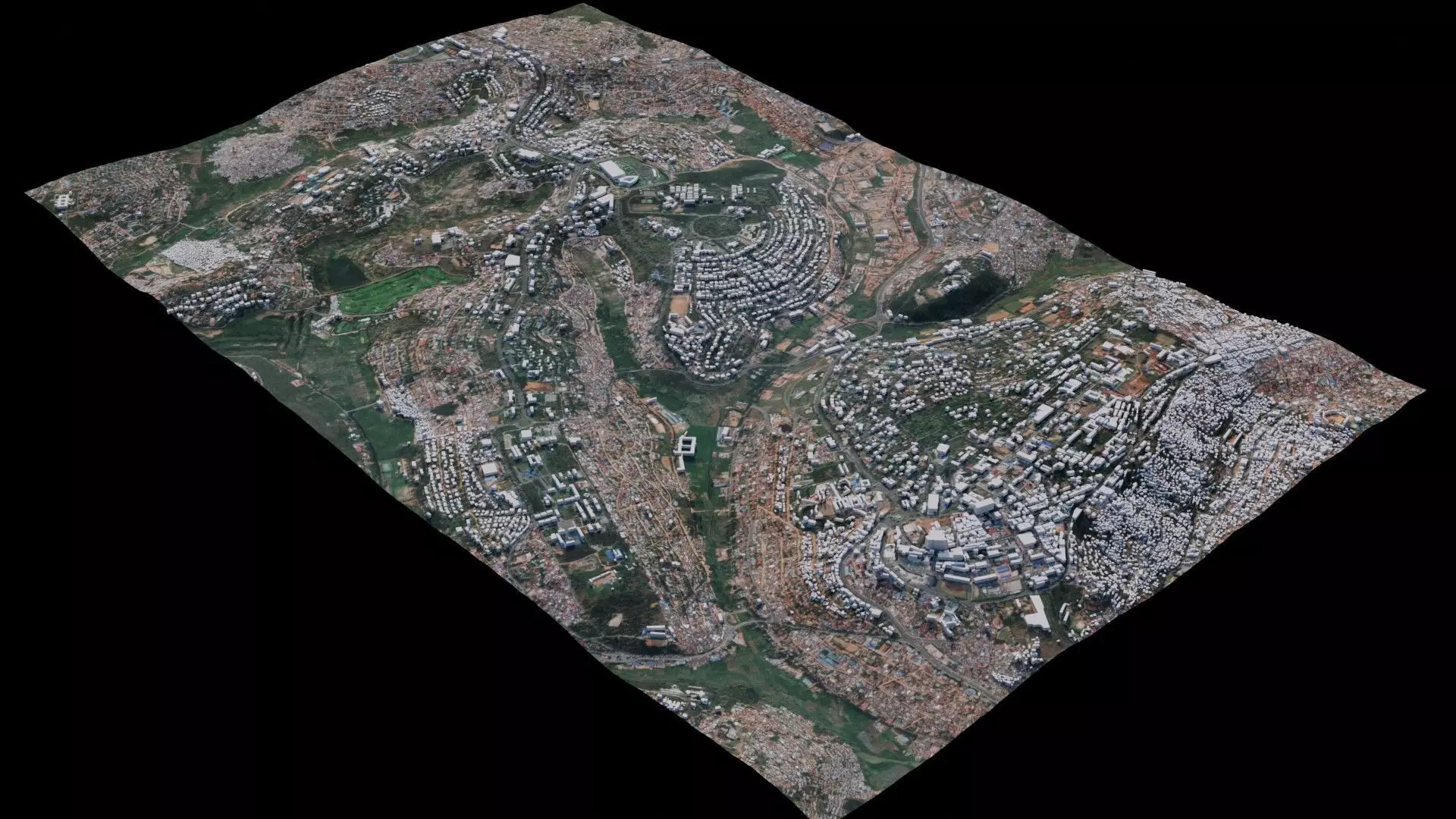 Kigali - Rwanda 3D model_0