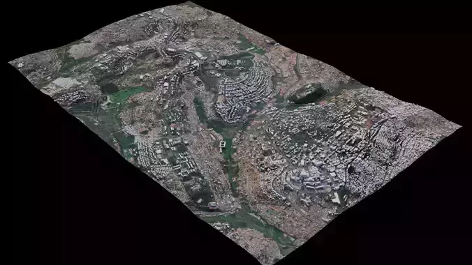 Kigali - Rwanda 3D model