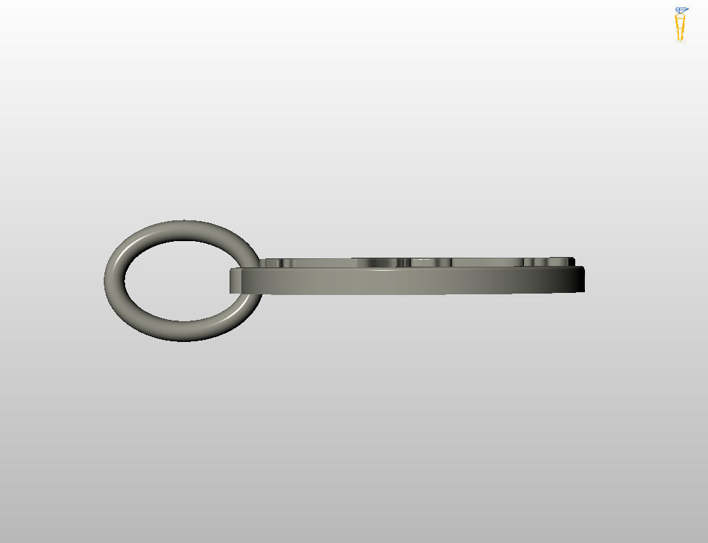 Globe pendant 3D print model_23