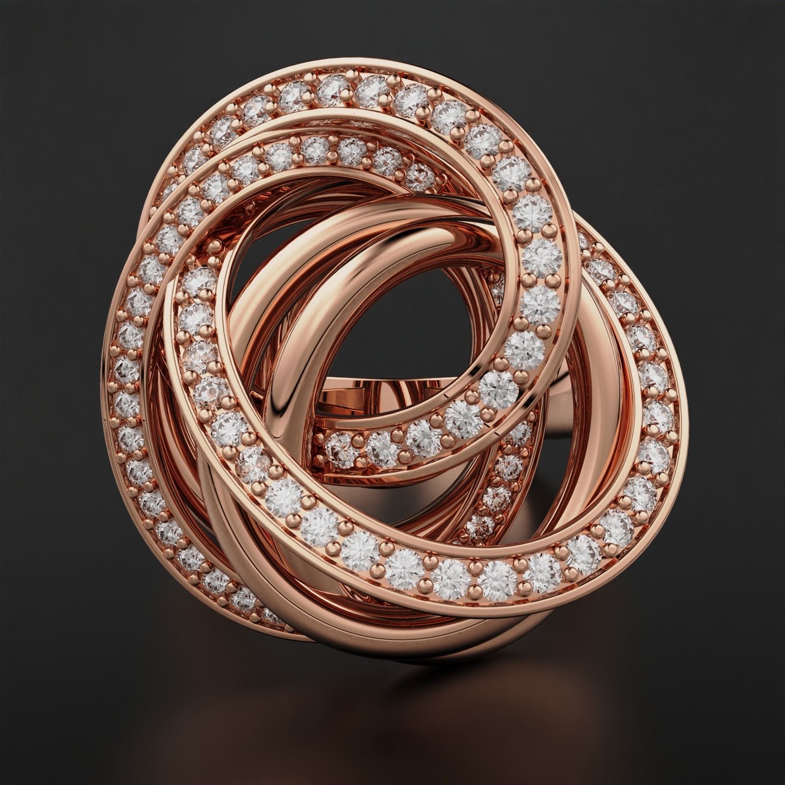 de Grisogono Ring 3D print model_2