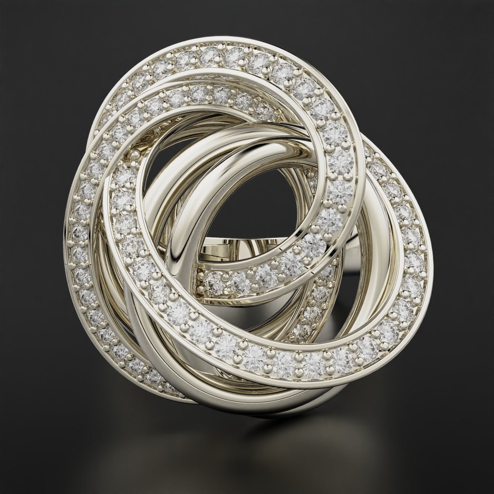 de Grisogono Ring 3D print model_1