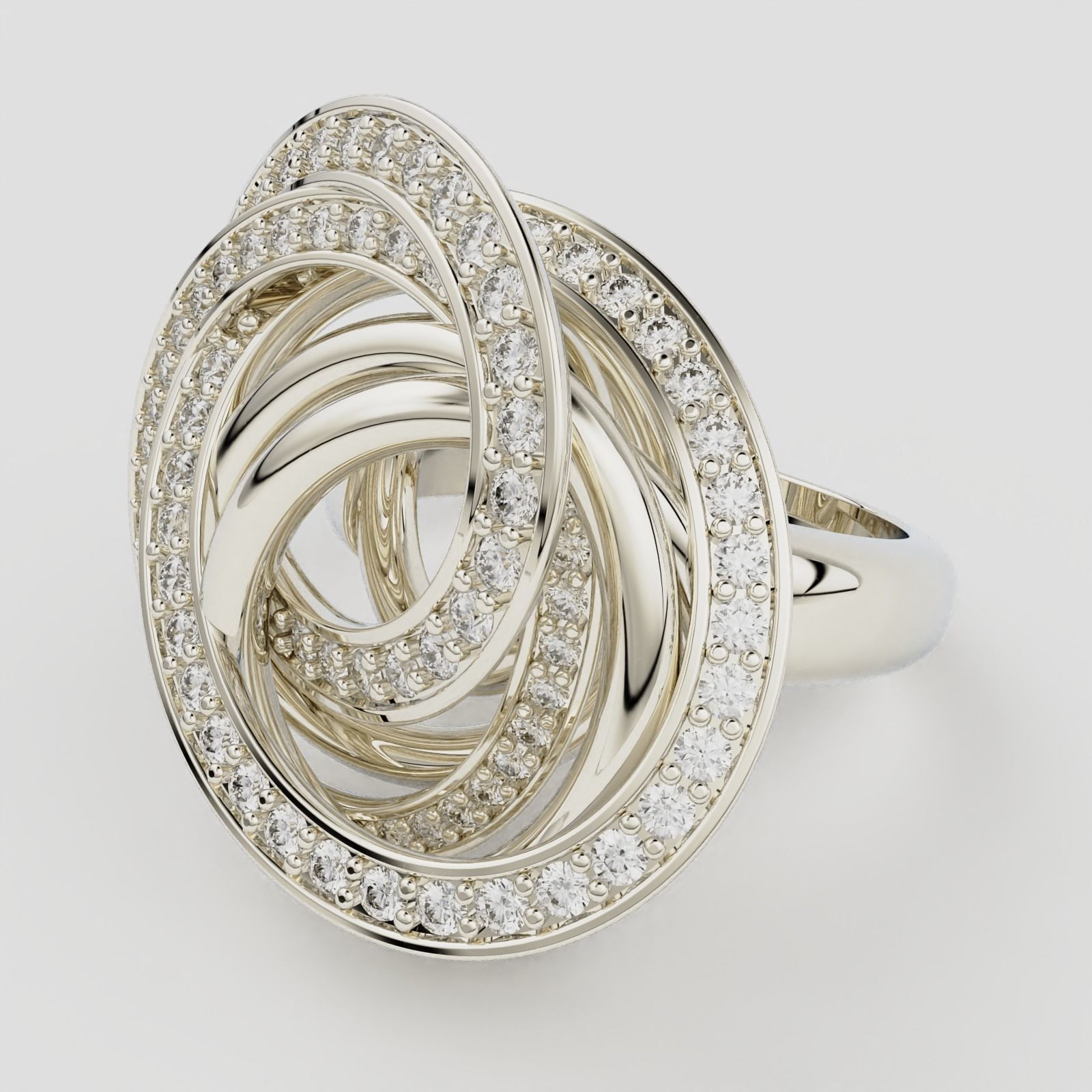 de Grisogono Ring 3D print model_5