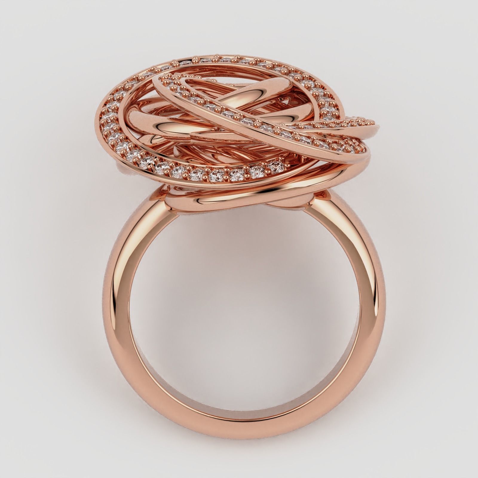 de Grisogono Ring 3D print model_7