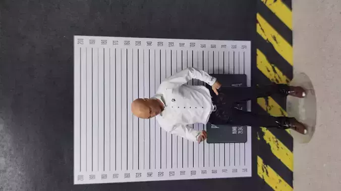 man with phone Free 3D model