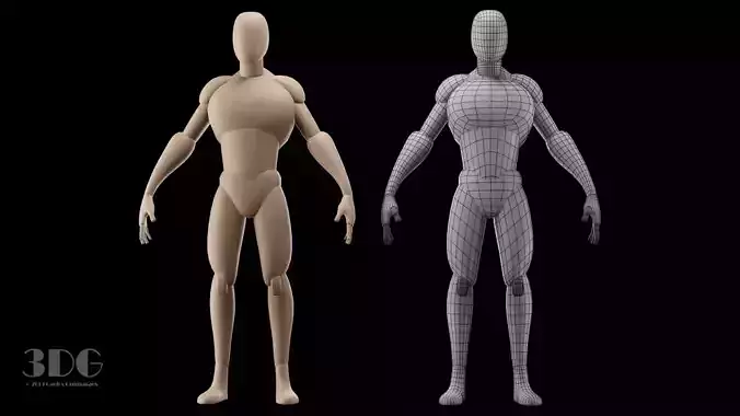 Base Mesh Male 