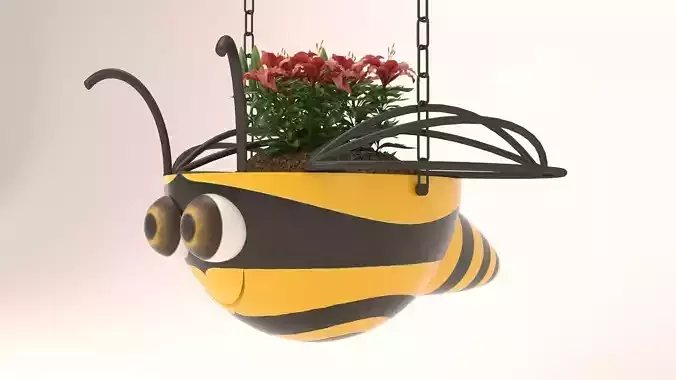 hanging basket flowerpot children