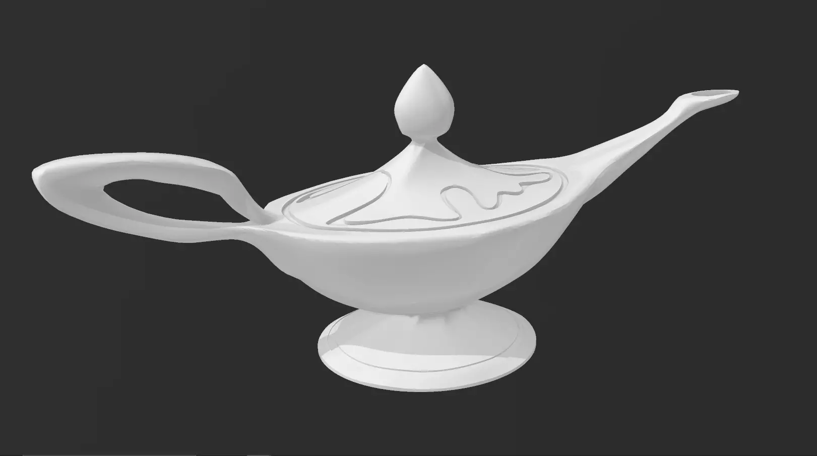 Jafars Lamp from Aladdin Free 3D print model_0