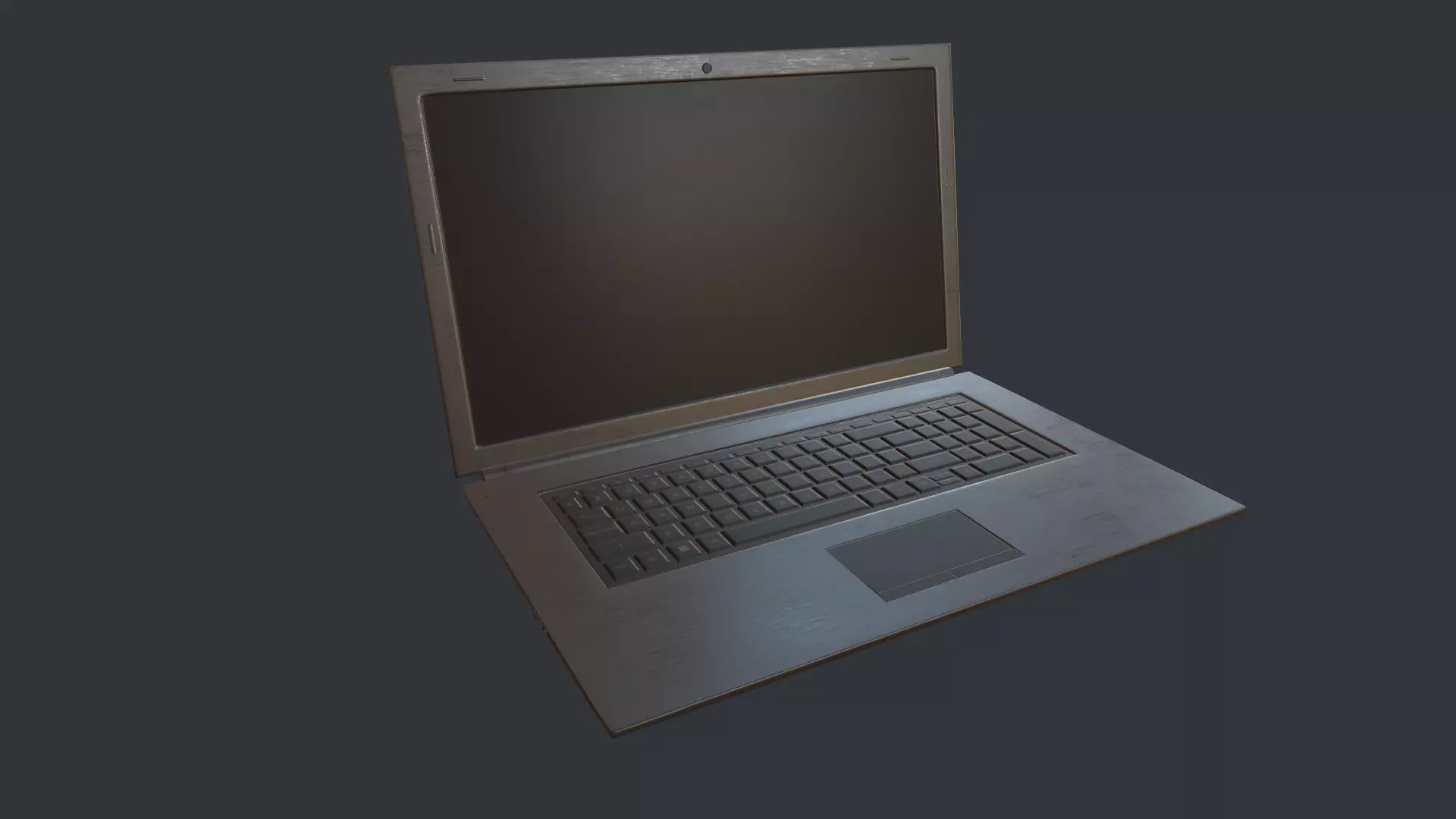 Laptop PBR Game Ready Model Low-poly 3D Low-poly 3D model_0