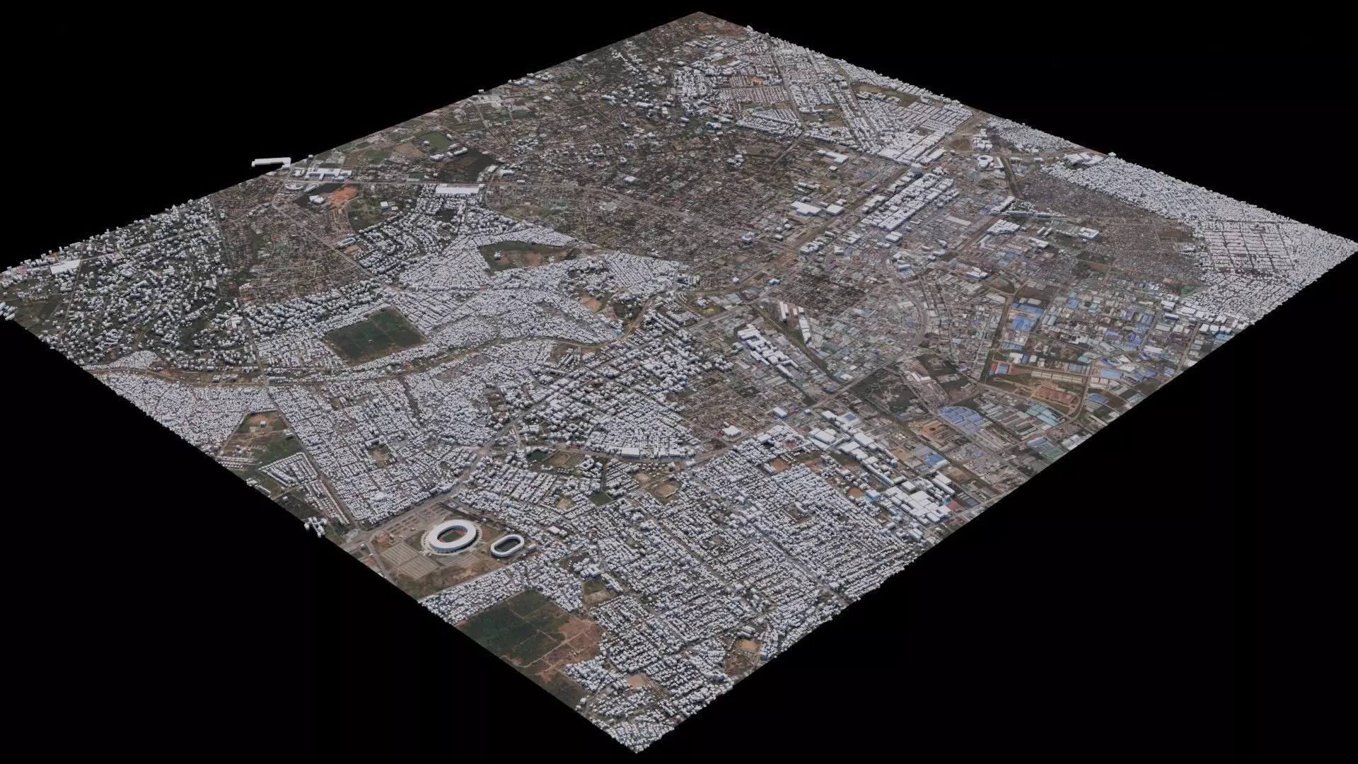 Lusaka - Zambia 3D model_0