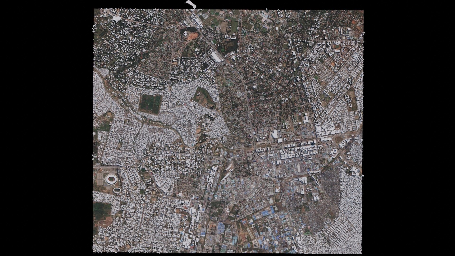 Lusaka - Zambia 3D model_2